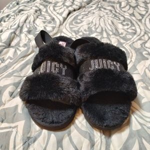 Ladies Slippers with Strap name Juicy